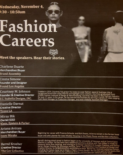 2020 Santa Monica College Fashion Panel