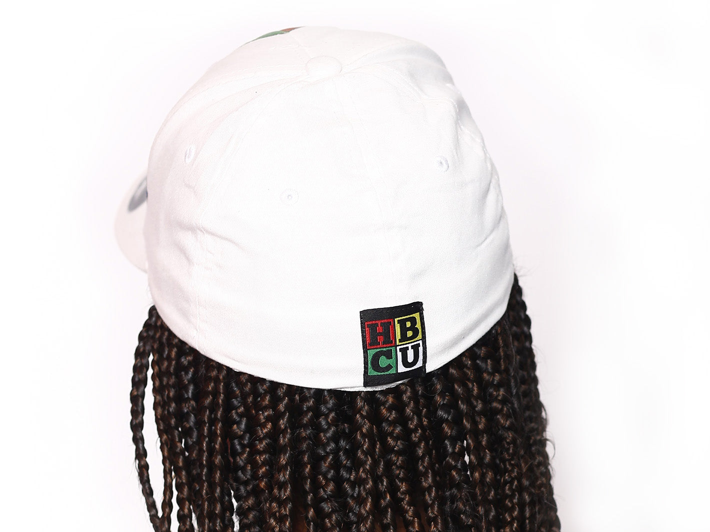 Distressed Unisex HBCU Initials Designs Flex Fit Hat