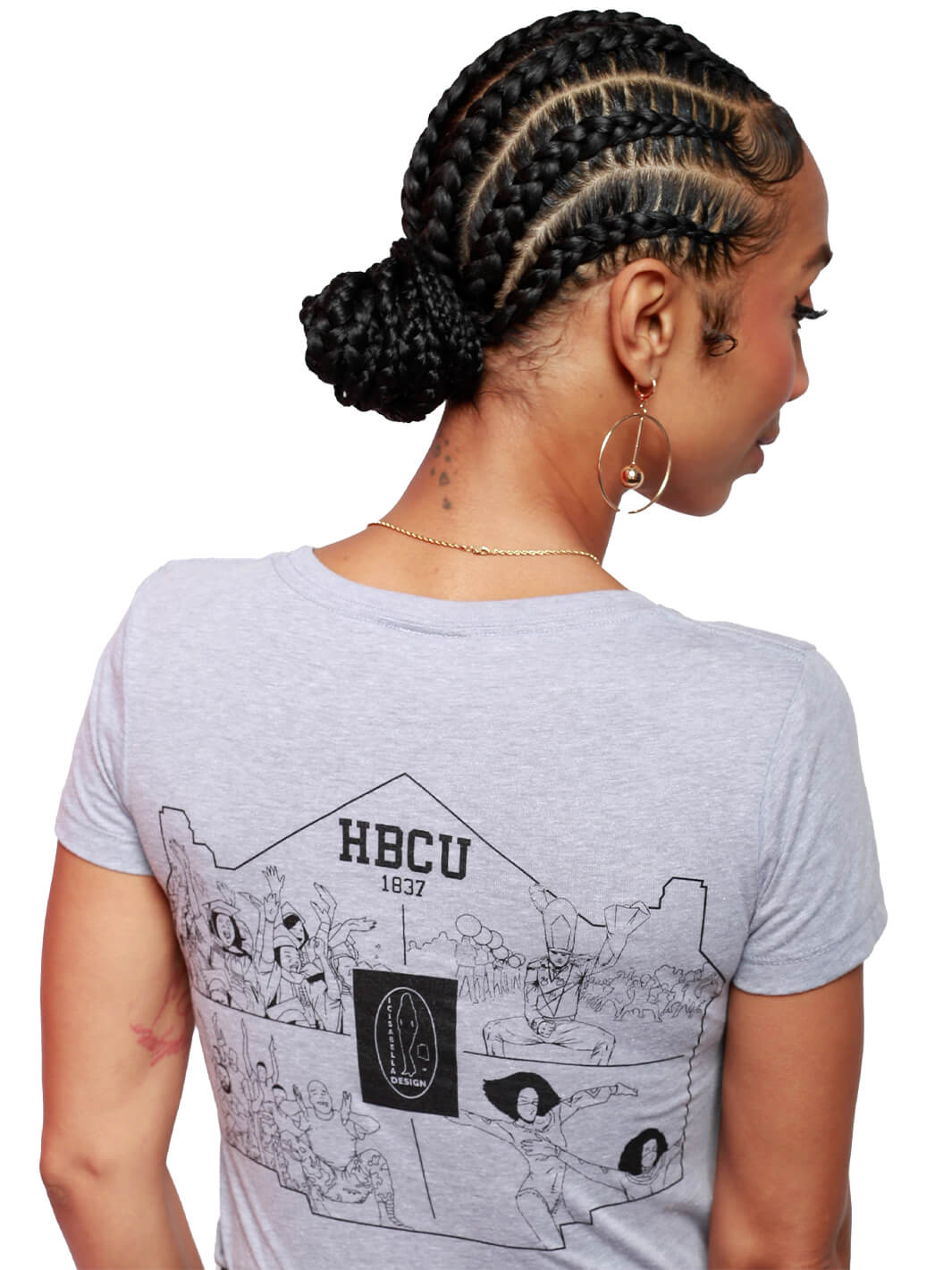 Grey HBCU S/S T-Shirt