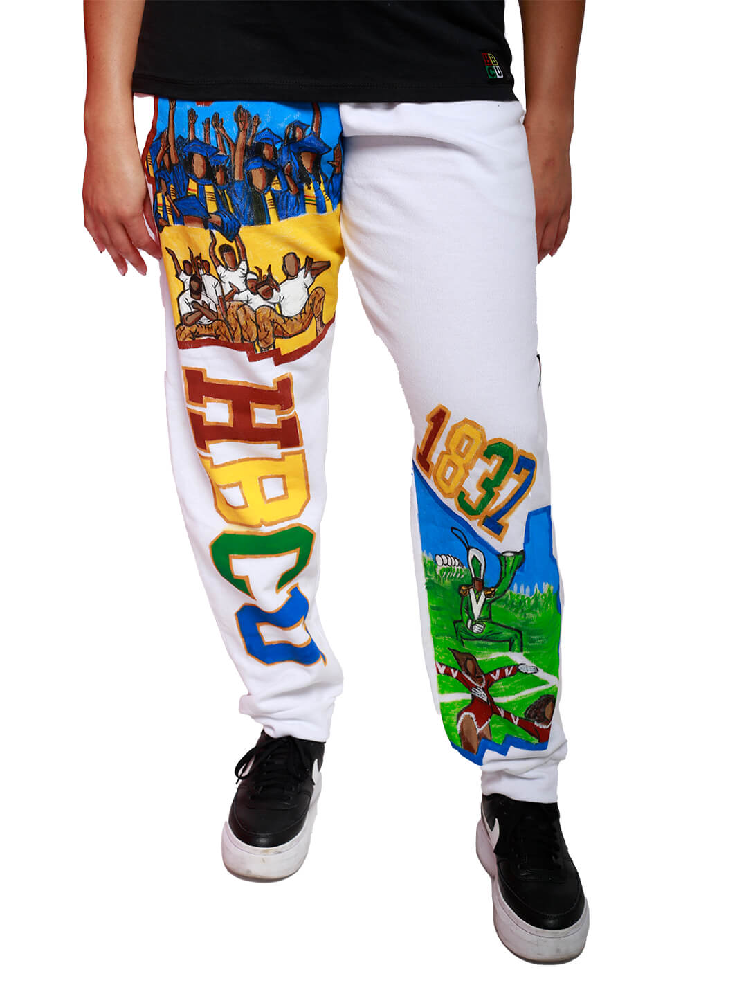Large Size HBCU Graphic 2-Pocket Jogger