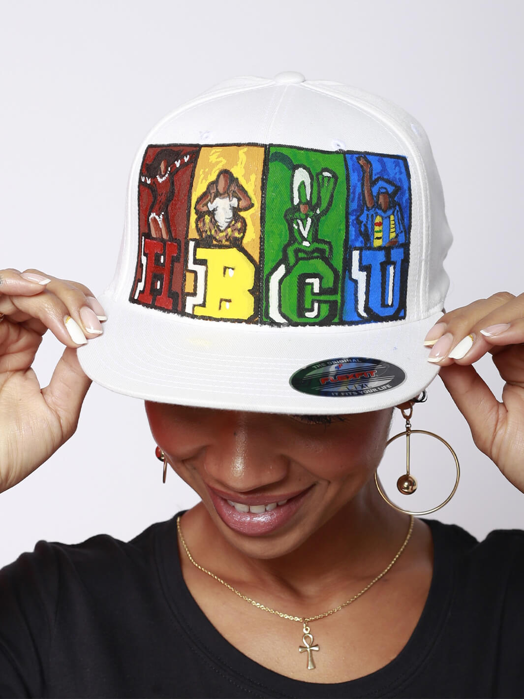 HBCU Multi Color Flex/Fit Hat
