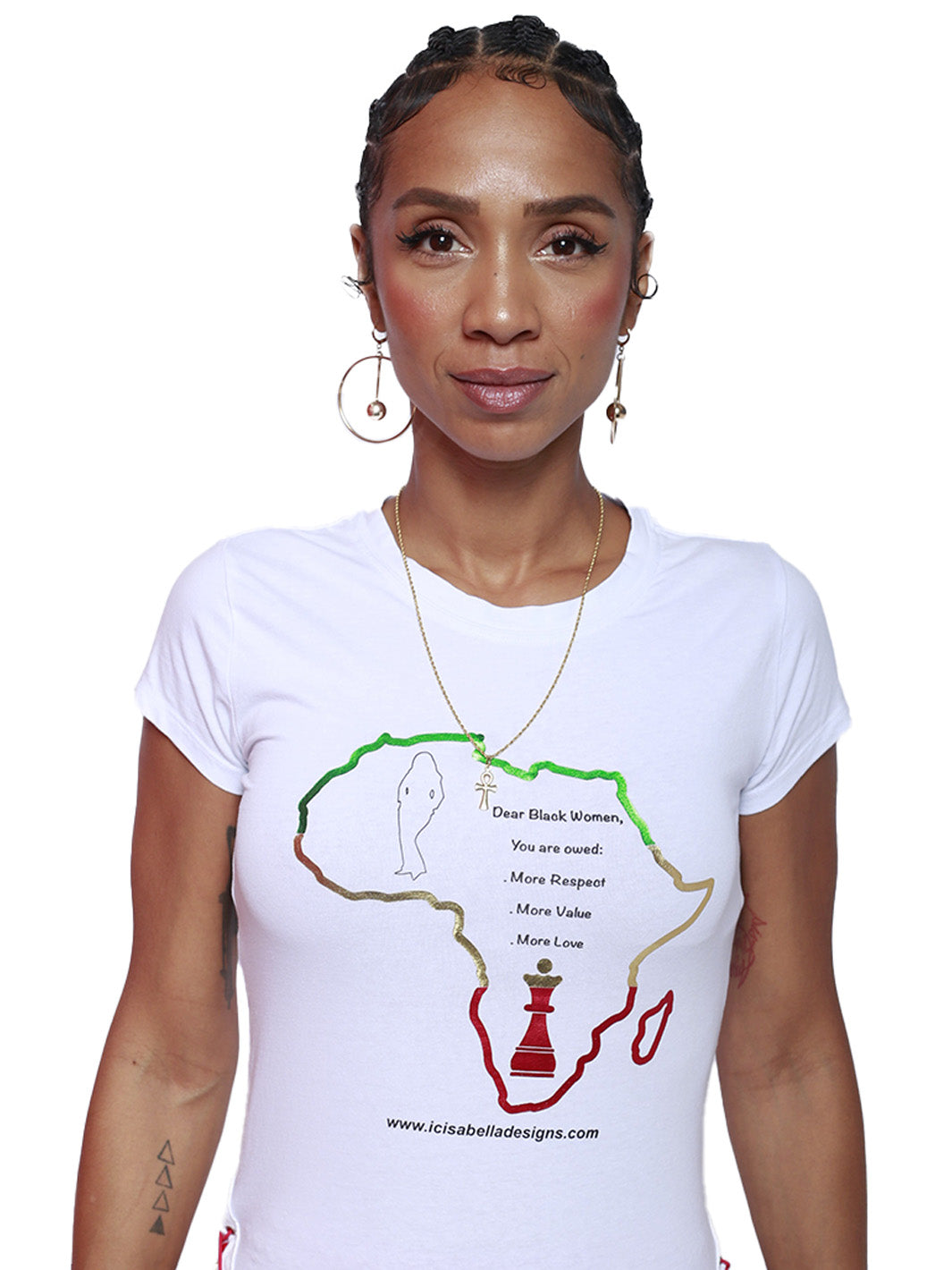 Short Sleeve Black Queen Tee