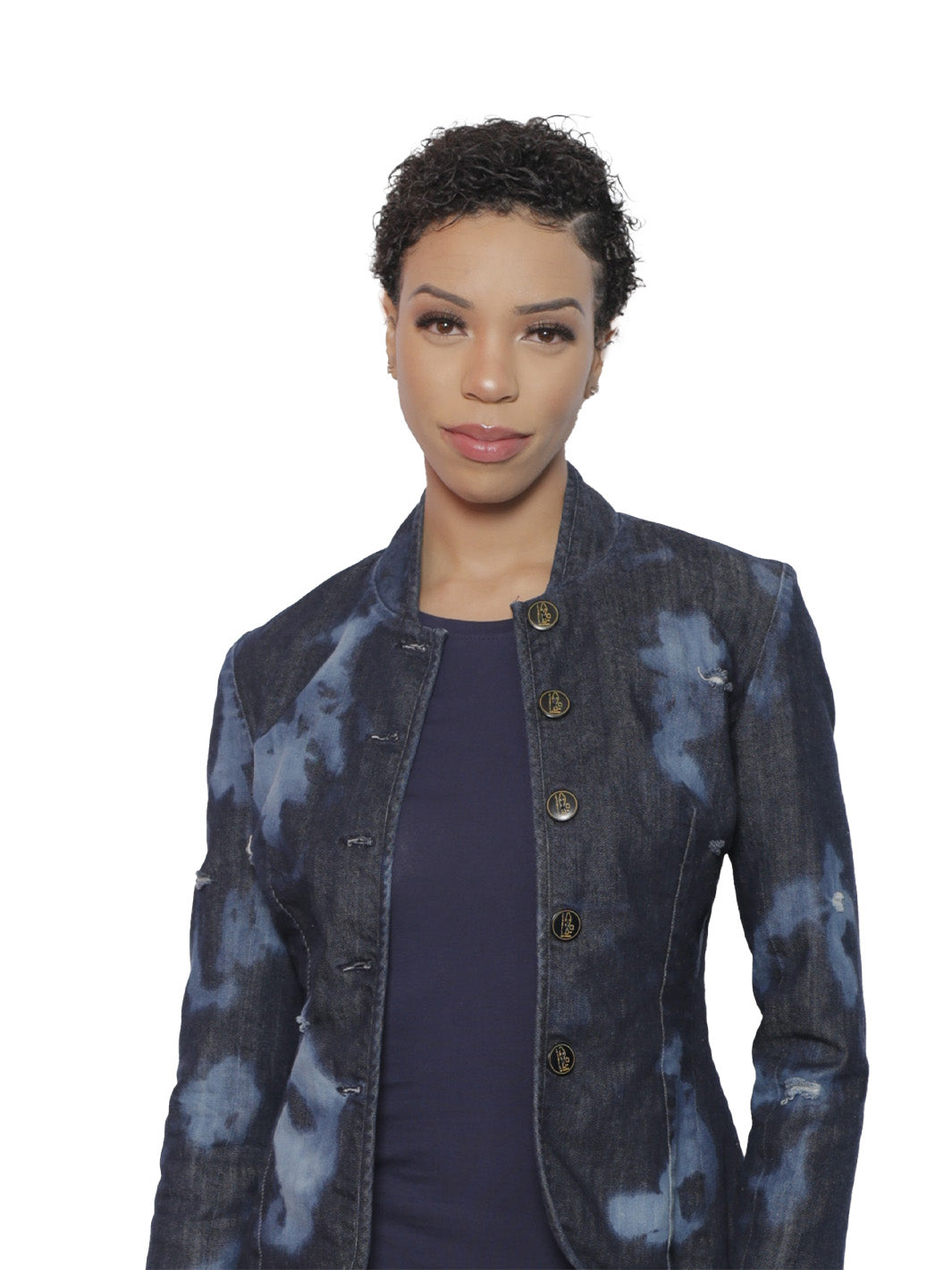 Short Sleeve Essential Crewneck Navy Tee