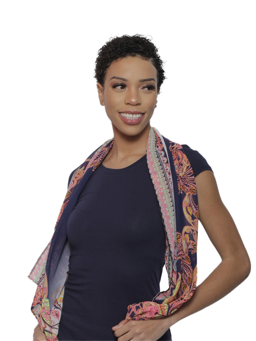 Short Sleeve Essential Crewneck Navy Tee