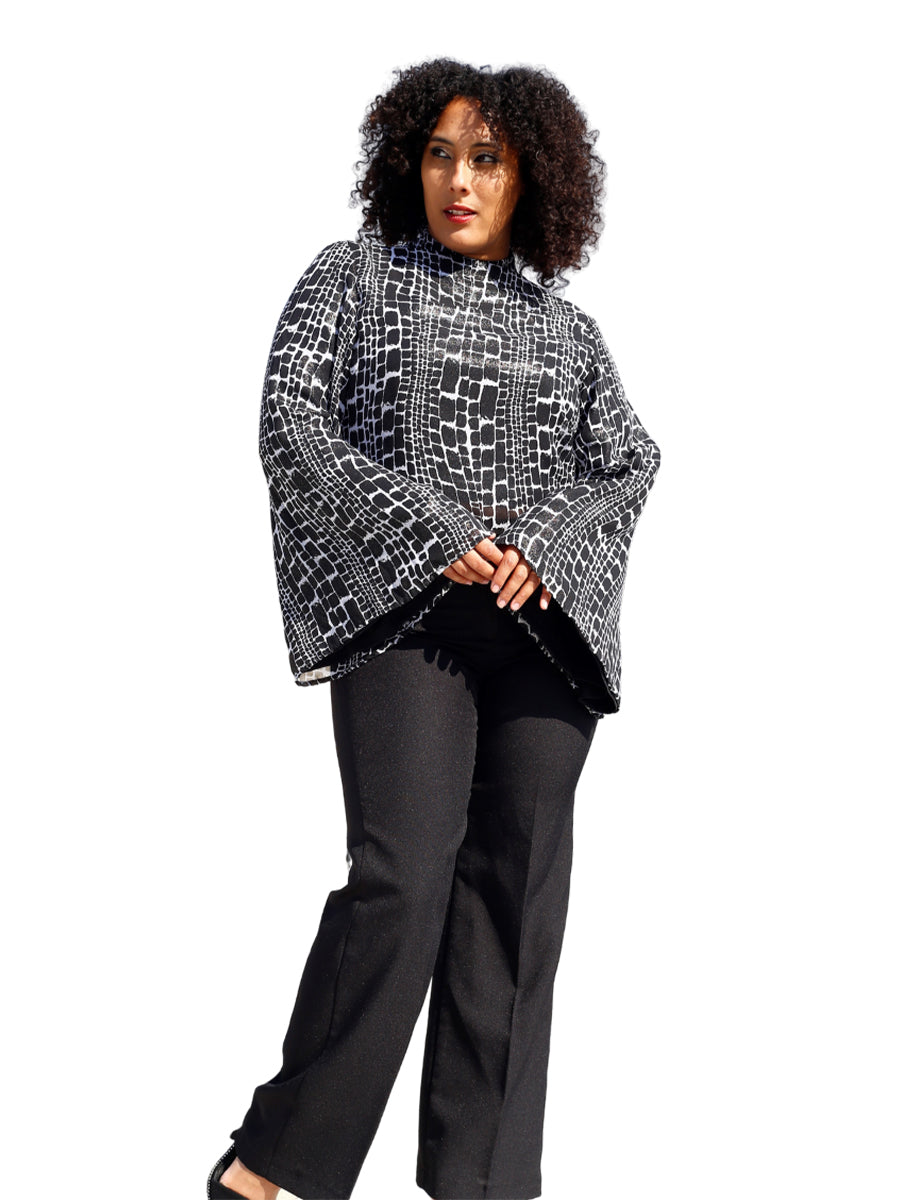 Black Relax Fit Pant