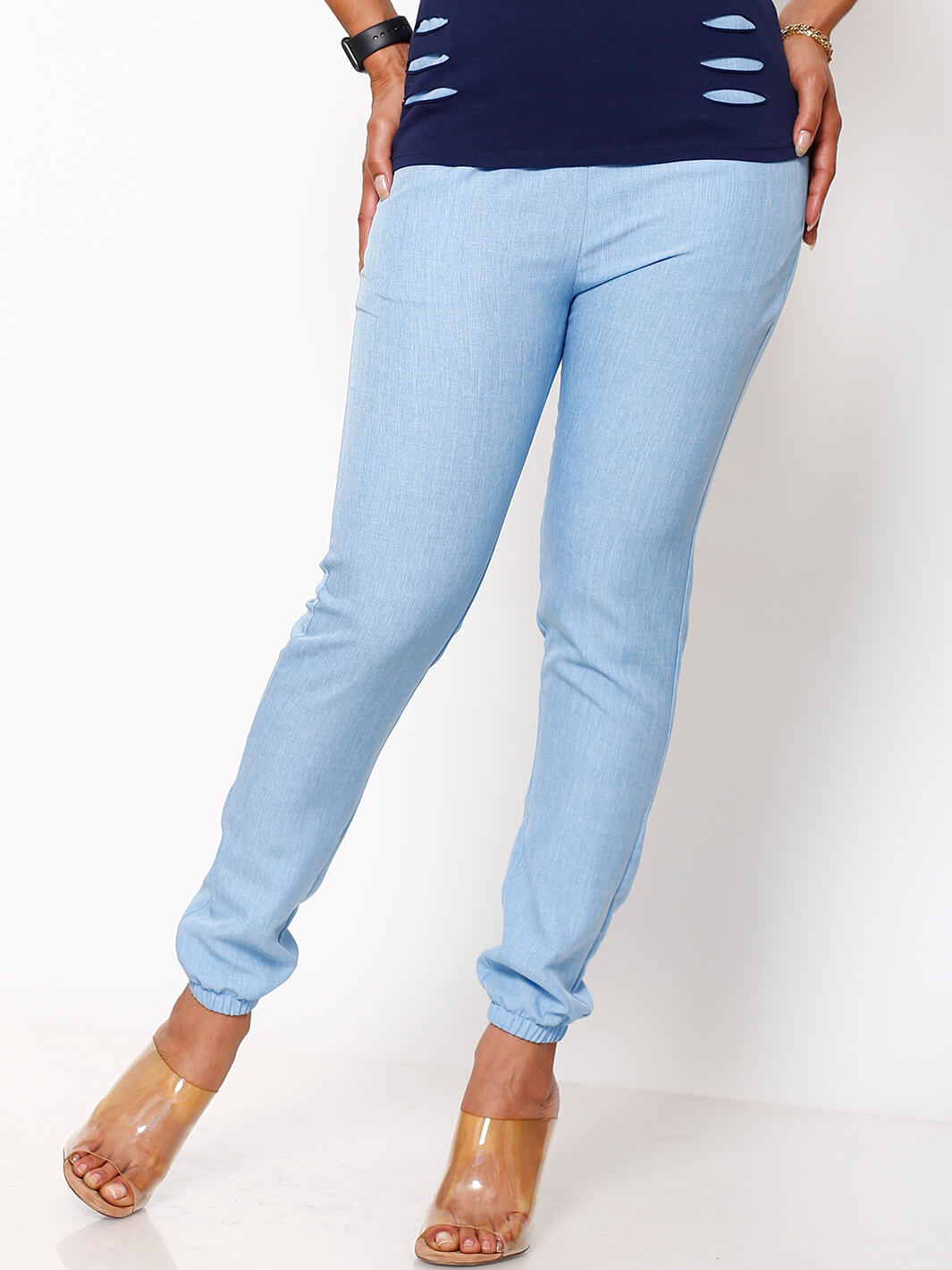 Sky Blue 2-Pocket Jogger