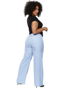 Sky Blue Relax Fit Pant